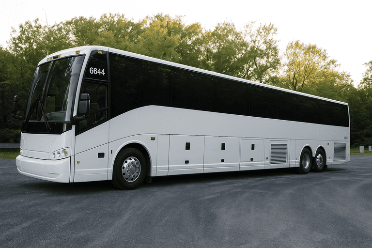 exterior of Henderson Minibus Company coach bus