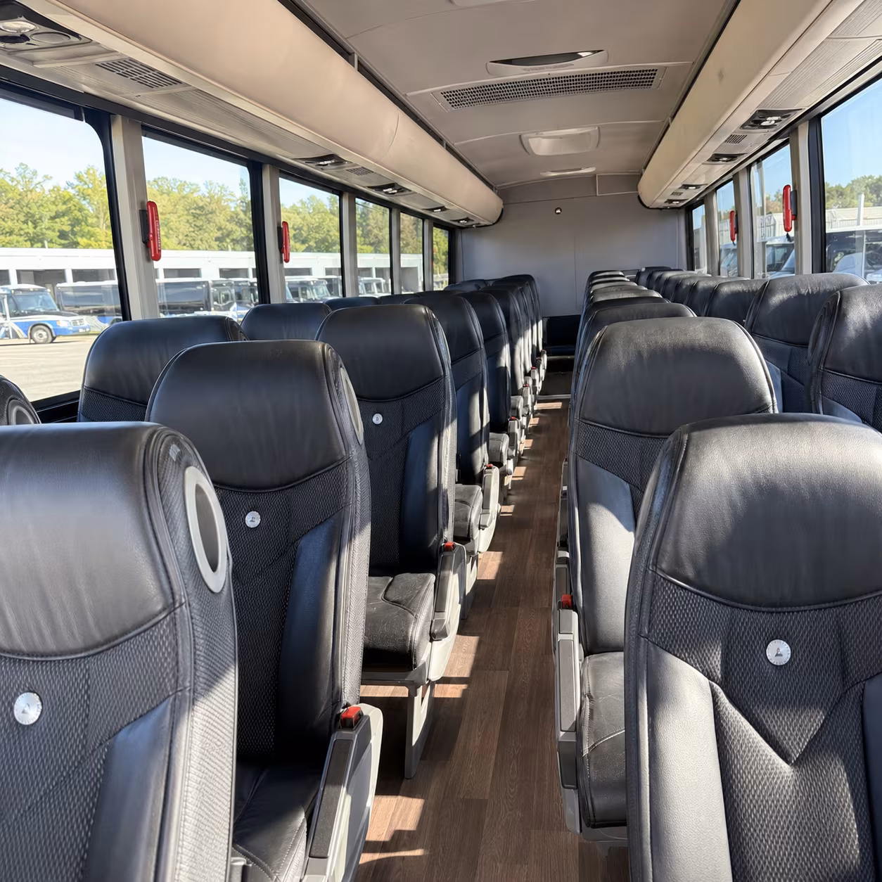charter buses for large henderson high school prom groups