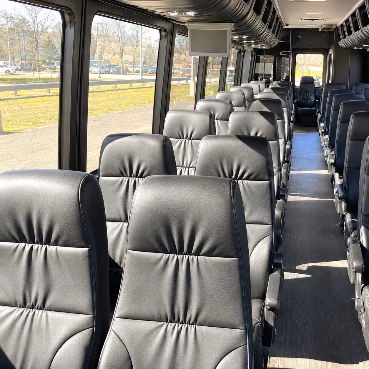 henderson 30 passenger minibus inside