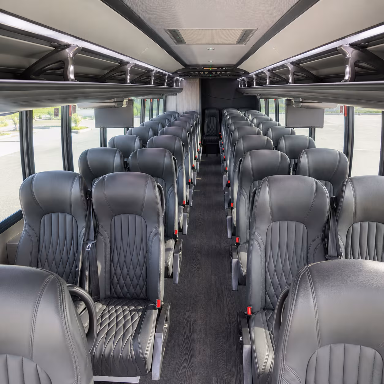 henderson 30 passenger minibus interior