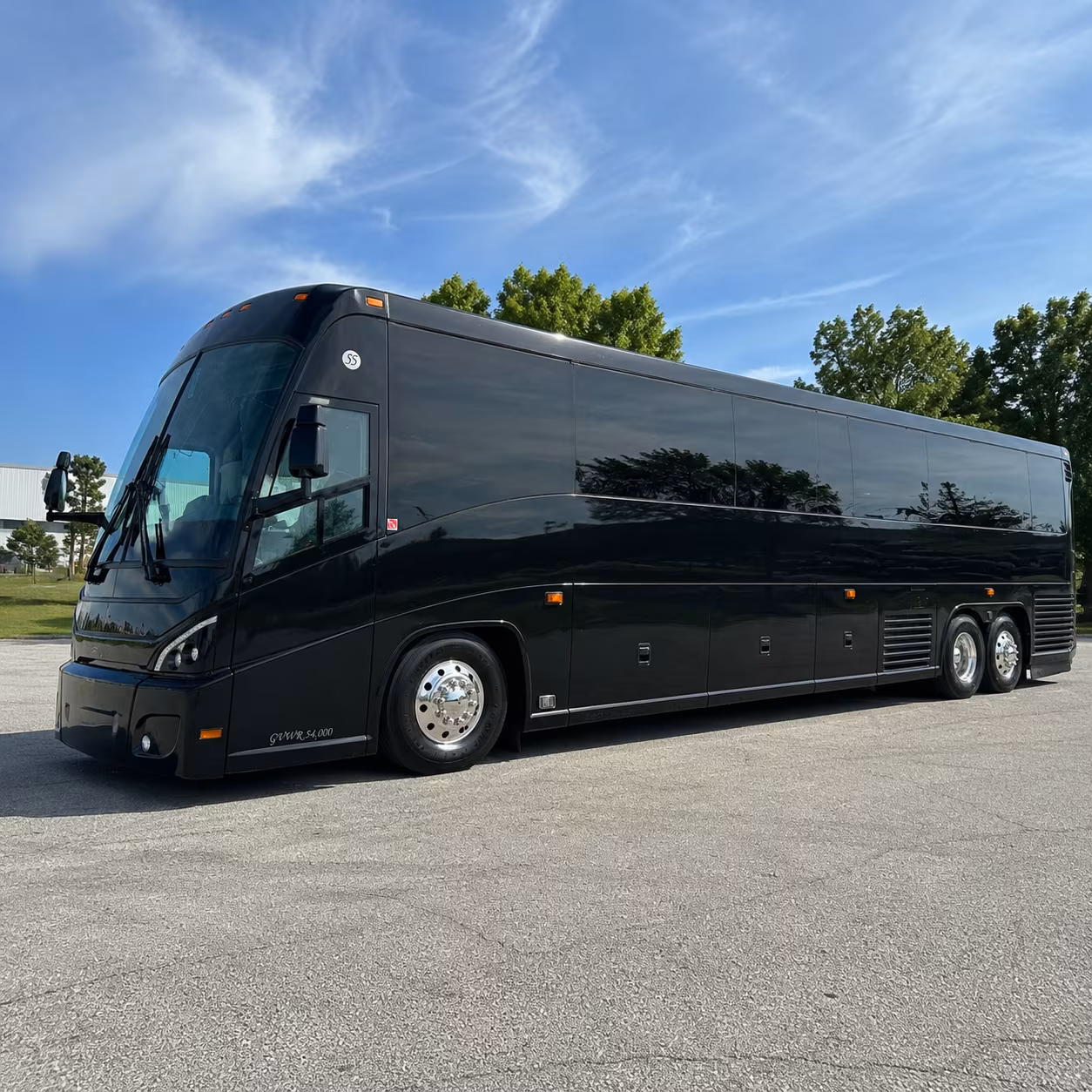 henderson 47 passenger charter bus