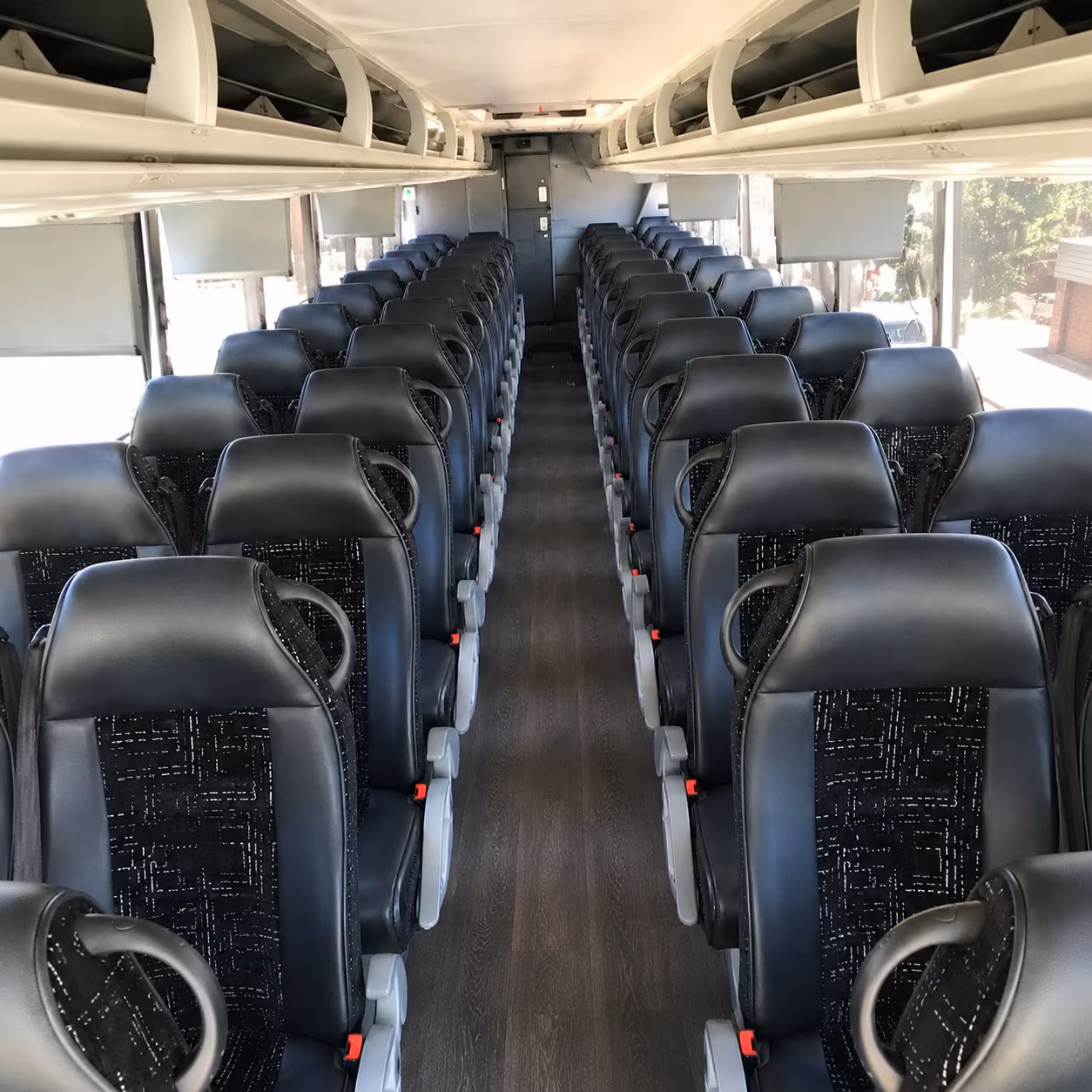 henderson charter bus inside