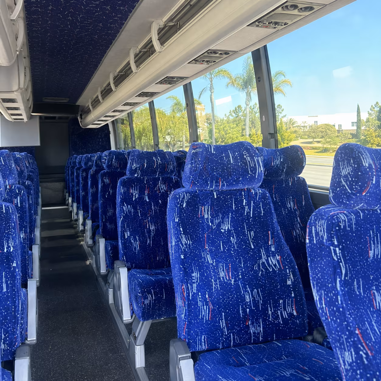 henderson field trip transportation onboard seating