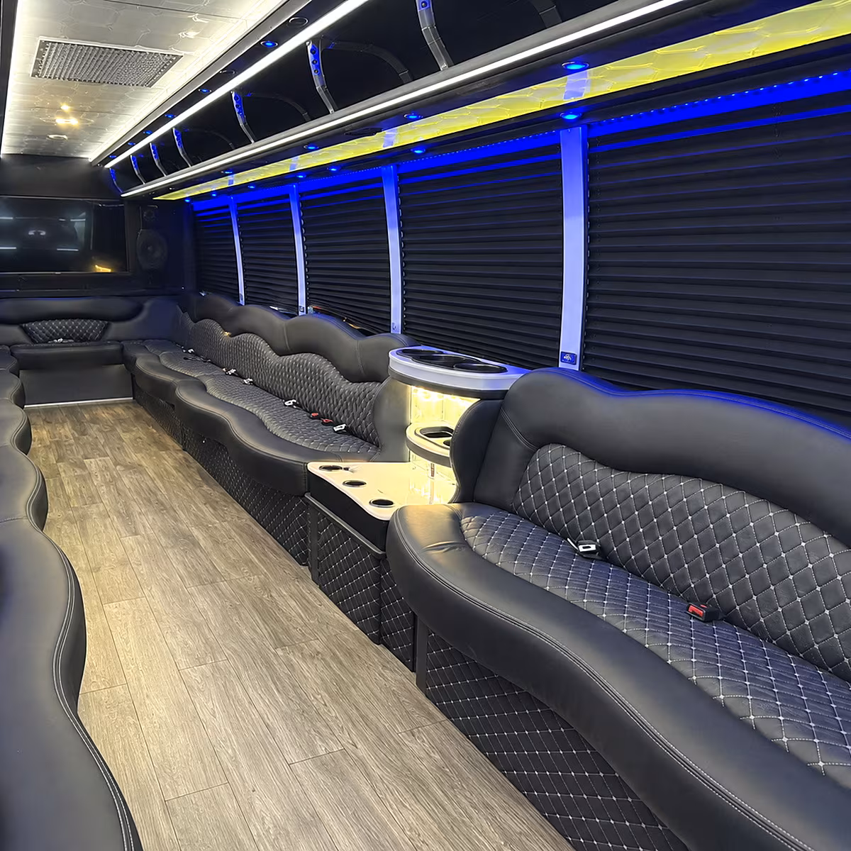 henderson party bus inside