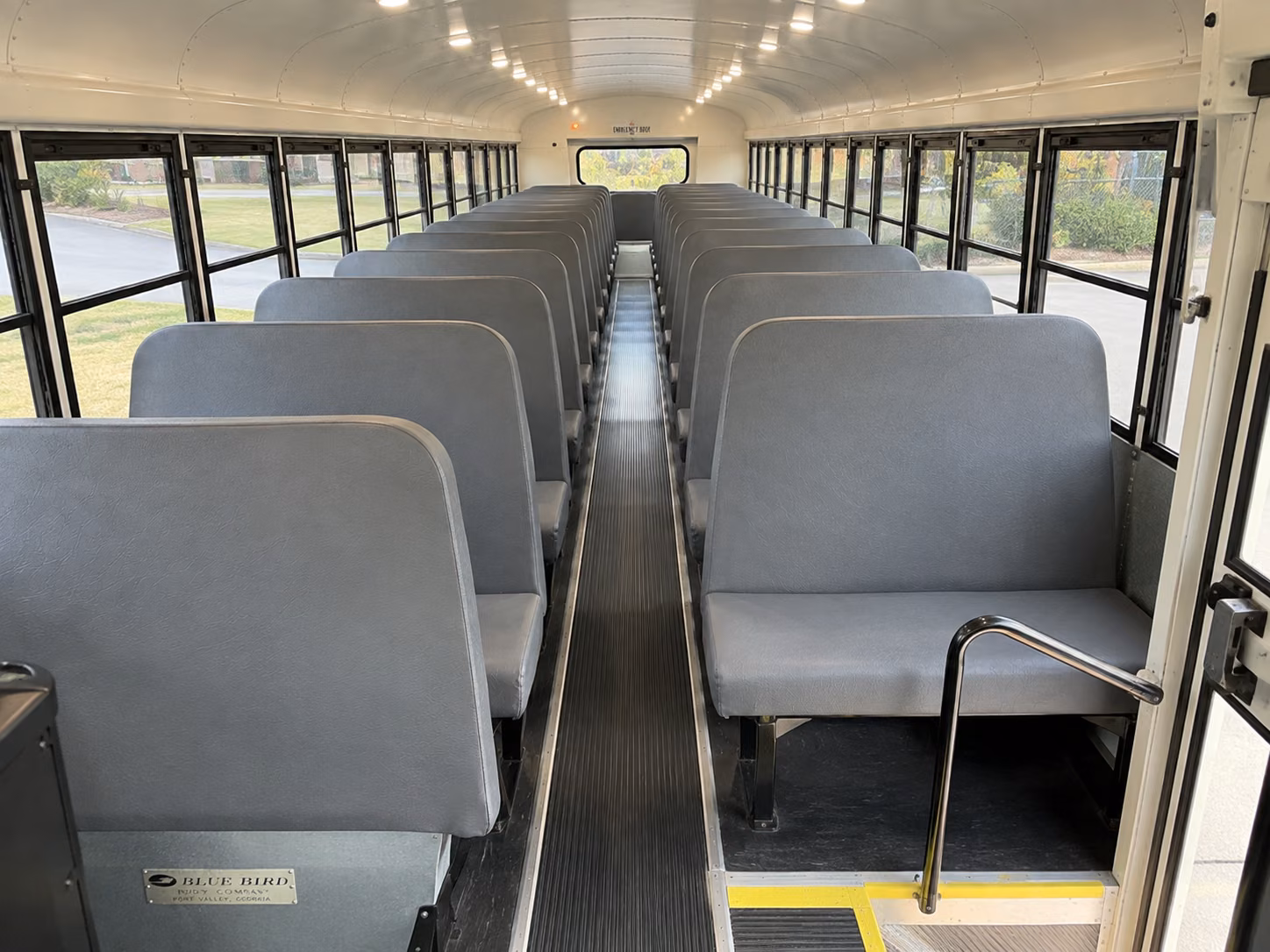 henderson school bus interior
