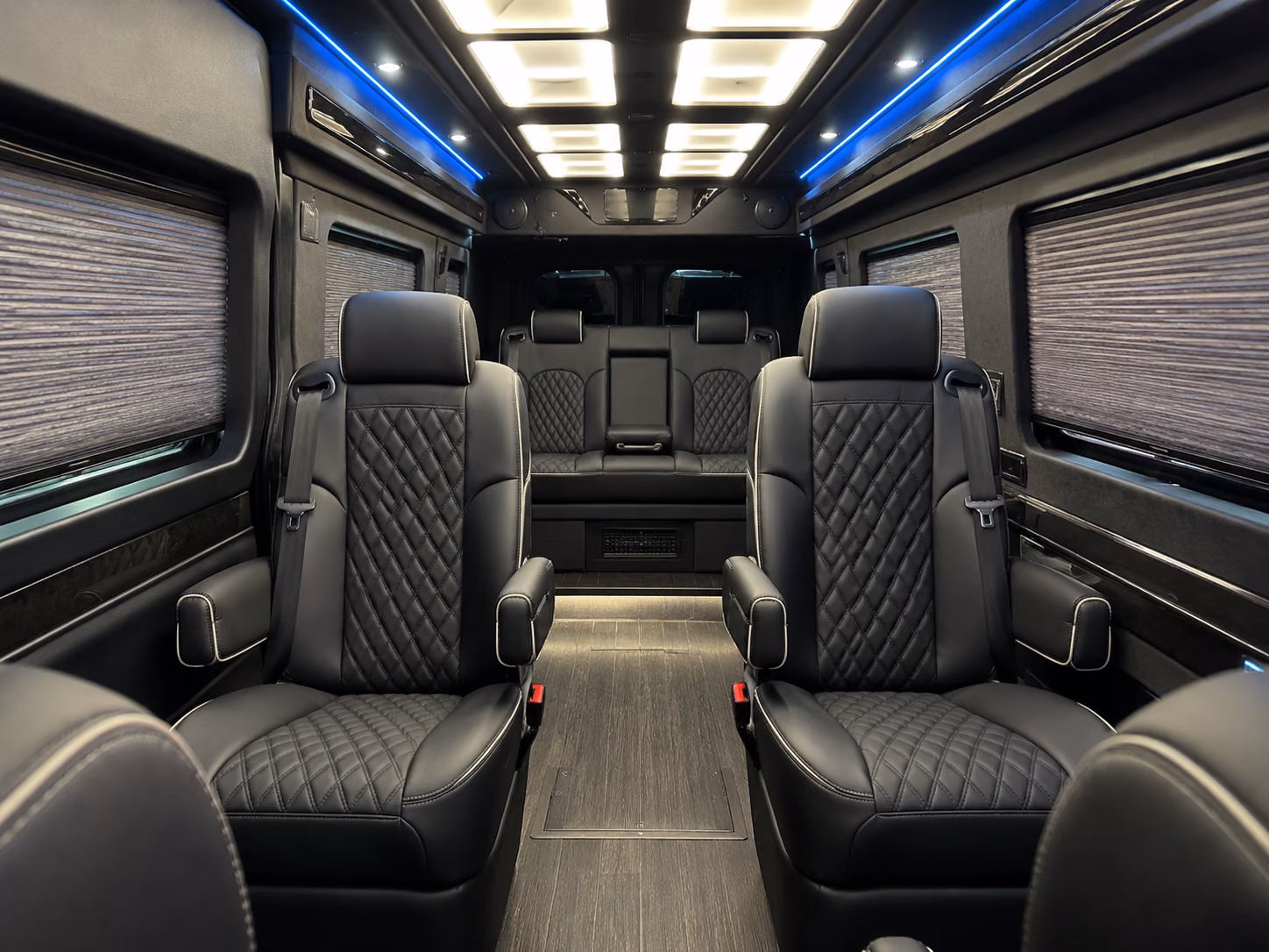 henderson sprinter van with driver inside