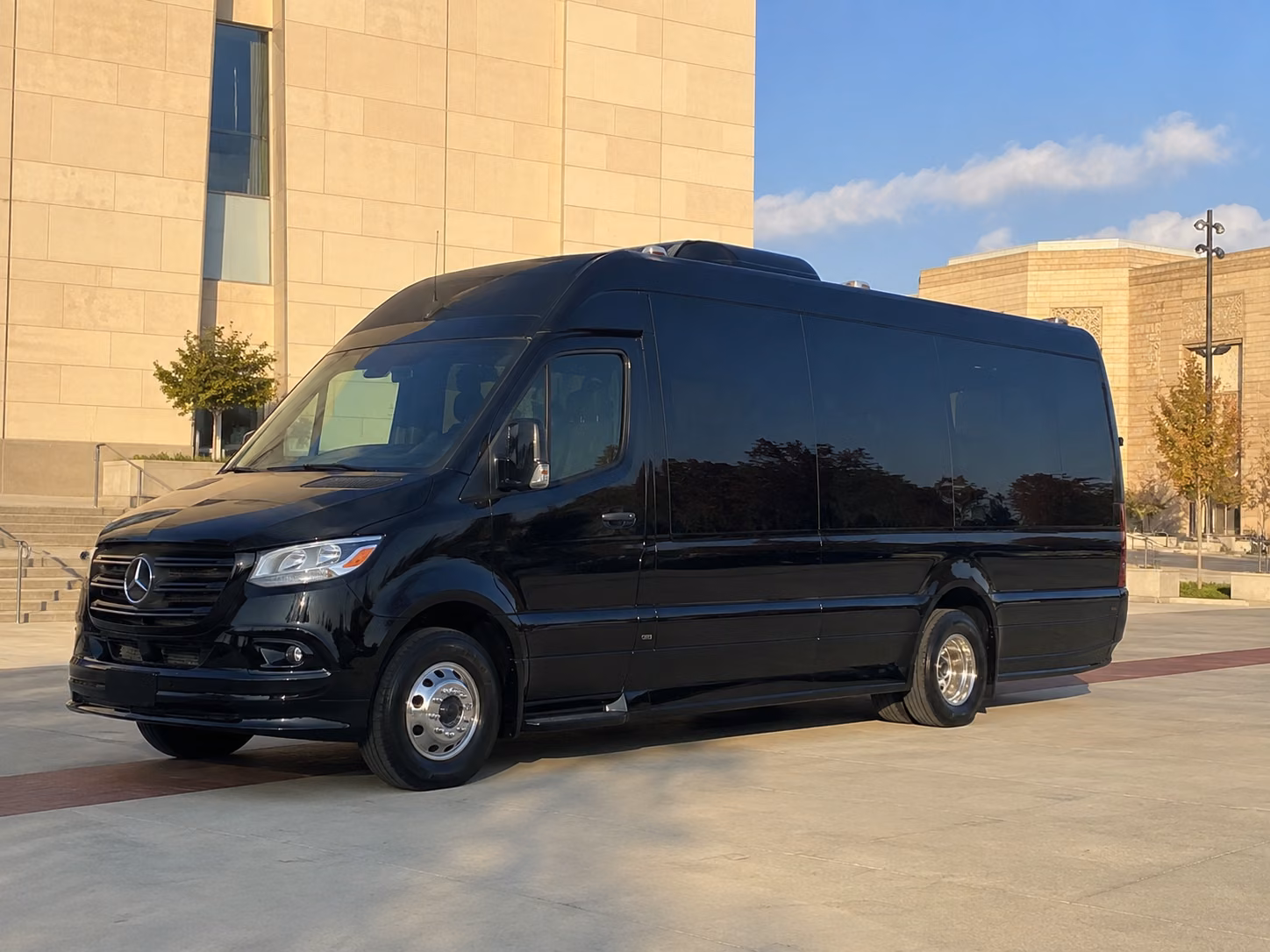 henderson sprinter van with driver